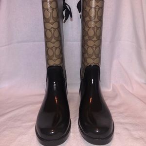 Coach Rain boots